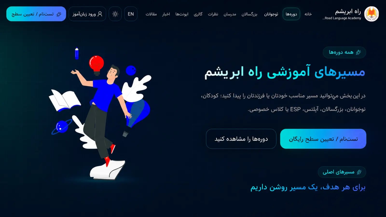 آموزشگاه زبان راه ابریشم - تصویر 1 از 4