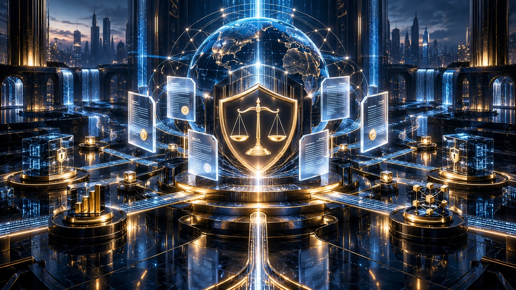 هوش مصنوعی در مدیریت ریسک و Compliance برای پایش کنترل ها تحلیل اسناد و اتوماسیون فرایندهای انطباق سازمانی